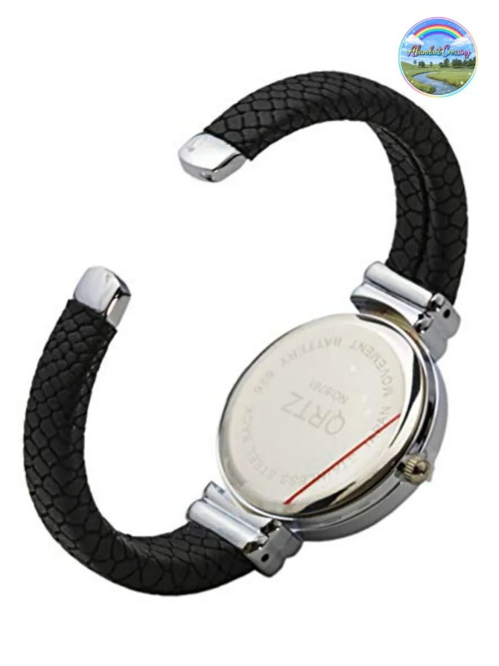 Crystal Bracelet Watch Snake Style Bangle Cuff Quartz Wristwatch Women's
